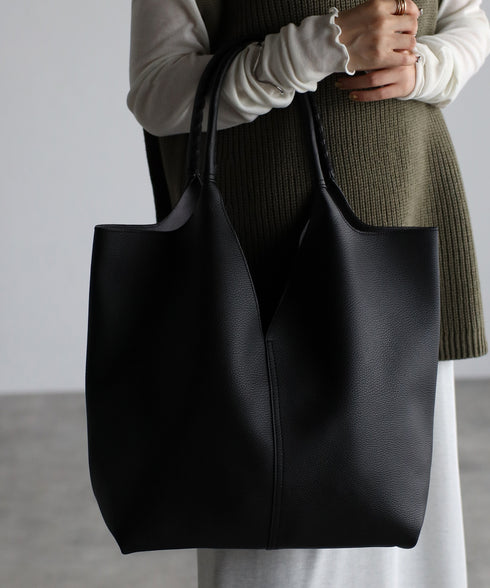 トライアングルカットトートバッグ 12-1058